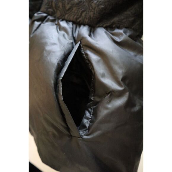 Tory Burch 32141576 Women's Sz M Black Quilted Down Michelle Puffer Jacket $475 - Picture 7 of 13